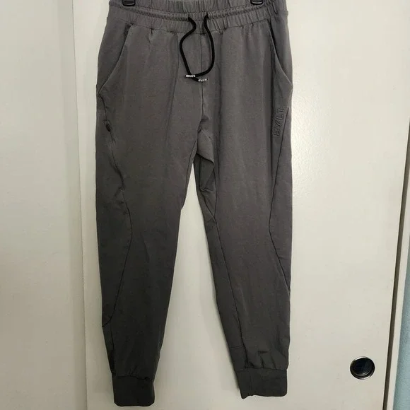 BYLT Active Jogger Mens Medium Gray Excellent Tapered Stretch Performance Pants