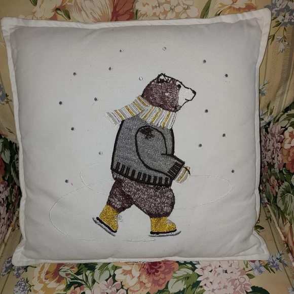 Bear pillow. OBO