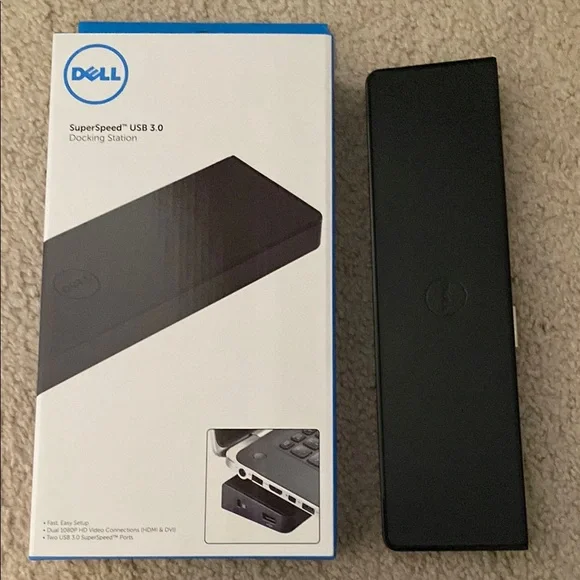 Dell Black USB 3.0 Docking Station