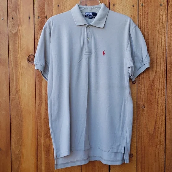 Polo by Ralph Lauren Gray Short Sleeve Polo XL