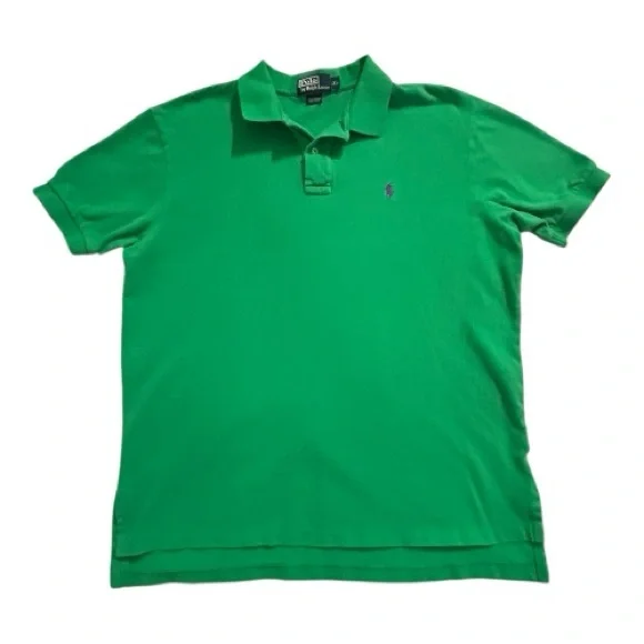 Polo by Ralph Lauren Men's Vibrant Green Polo Shirt