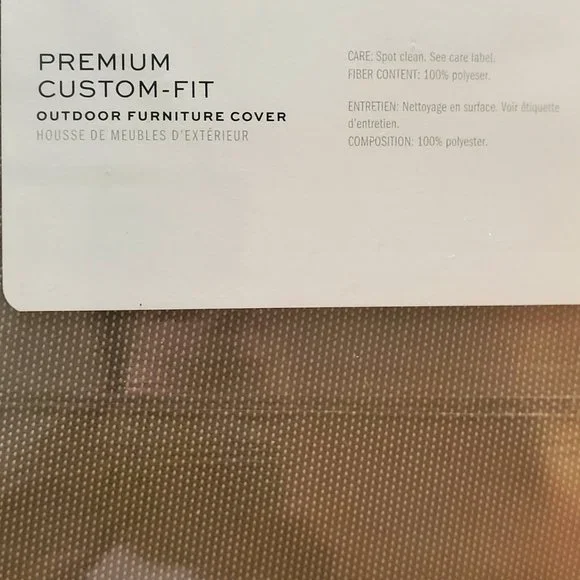 Pottery Barn Premium Monterey Custom Fit Outdoor Furniture Cover - 73x30 in