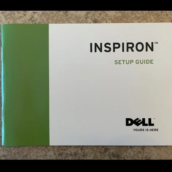 “Dell” INSPIRON Set Up Guide for Laptops.