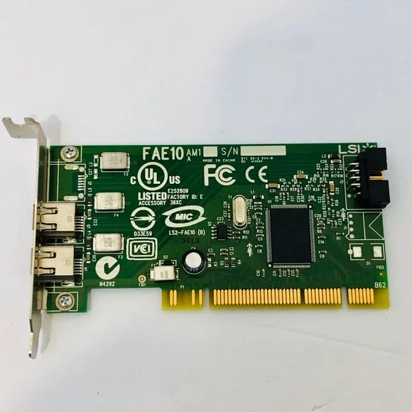 COPY - Dell H924H Dual Port IEEE-1394 PCI FireWire Card