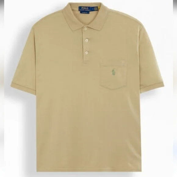 Polo‎ Ralph Lauren Classic Fit Garment-Dyed Polo Shirt Men's Sz XL Preppy Cotton
