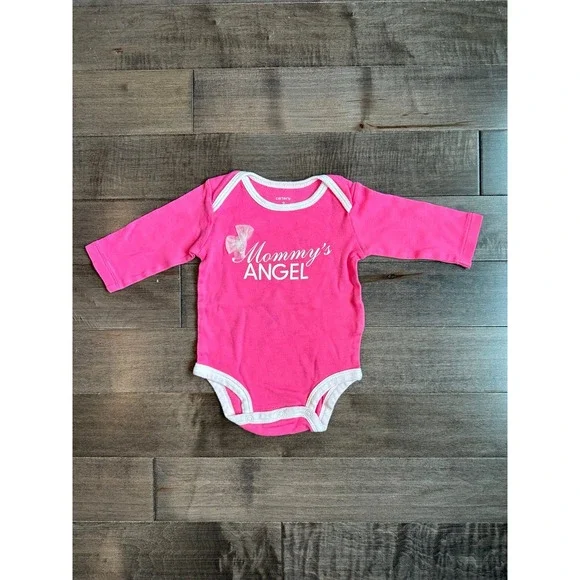 Carters Long Sleeve Onsie Mommys‎ Angel Size 3 Months