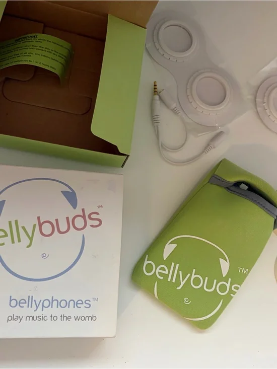 Bellybuds Bellyphones Pregnancy Baby Shower Gift Musical Prenatal Headphones