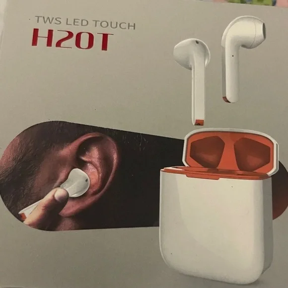 True Wireless Bluetooth TWS Earbuds LED Touch