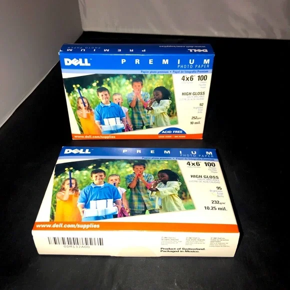 2 ~ Dell Premium Photo Paper 4