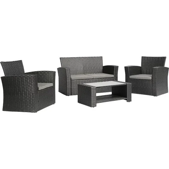 Charmain 4 - Person Outdoor Seating Group with Cushions