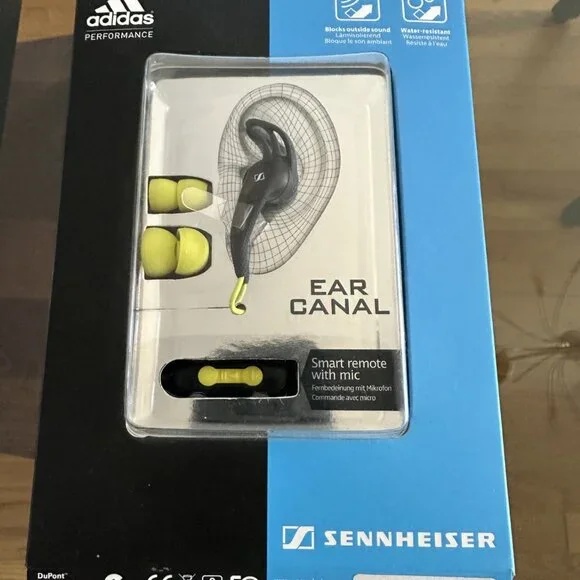 Sennheiser in-ear Adidas sports headphones - brand new - never used