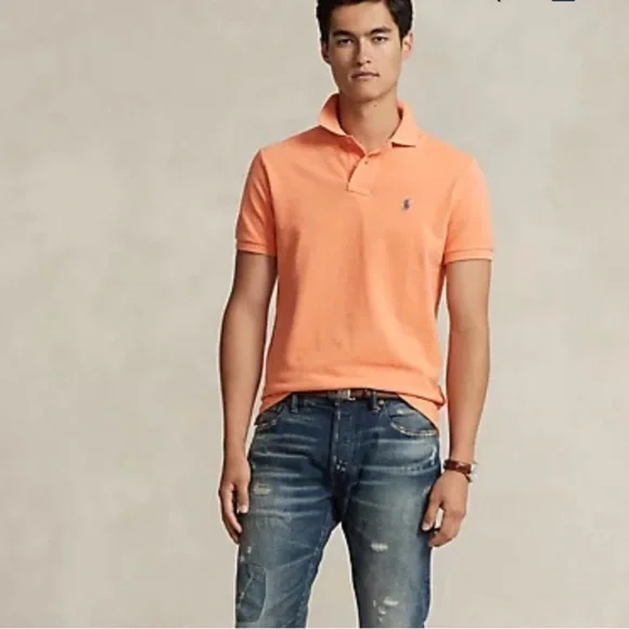 Polo Ralph Lauren Orange‎ Polo Classic Fit Shirt XL
