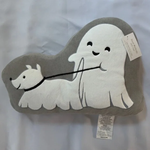 Ghost Dog Walker Pillow