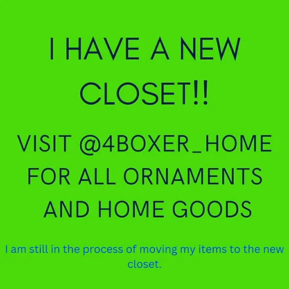 Visit my new closet!!
