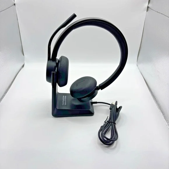 Poly Voyager 4320 UC Wireless USB-C Headset w/ Charging Stand MS Teams 77Z32AA