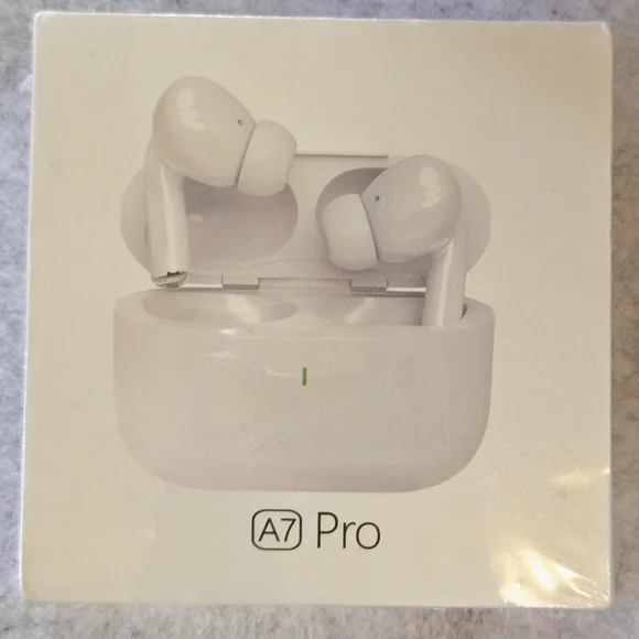 A7 Pro Wireless Earbuds – White
