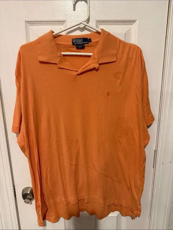 Polo by Ralph Lauren Orange Short-Sleeve Polo
