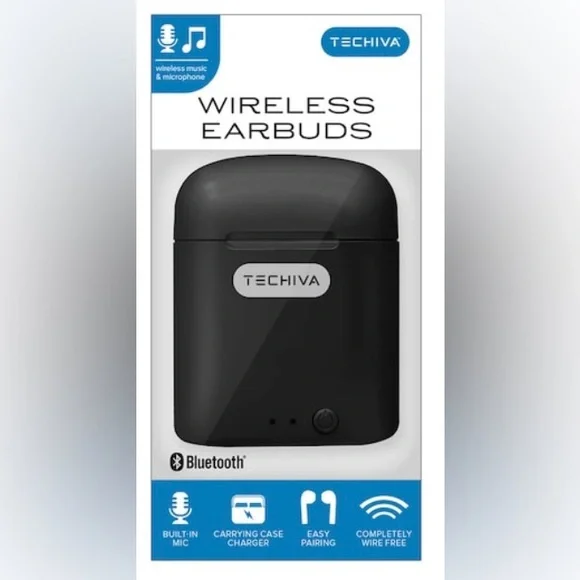Techiva Wireless Bluetooth Earbuds