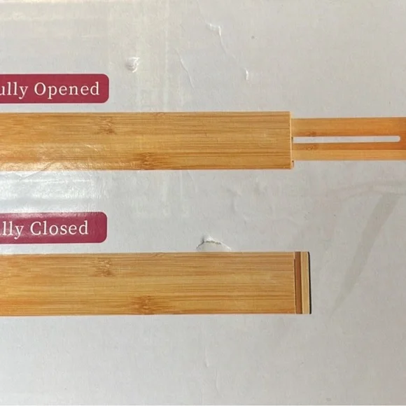 Drawer dividers Organize Bamboo (4)