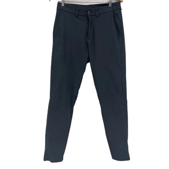 Lululemon 30 Inch Waist Slate Gray‎ Commission Pants Slim Fit Chino