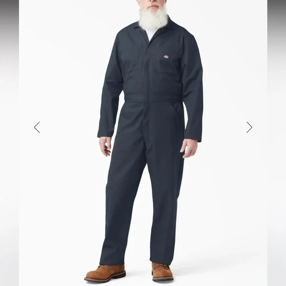 NWT Dickies Navy Blue Coveralls Sz 3XL