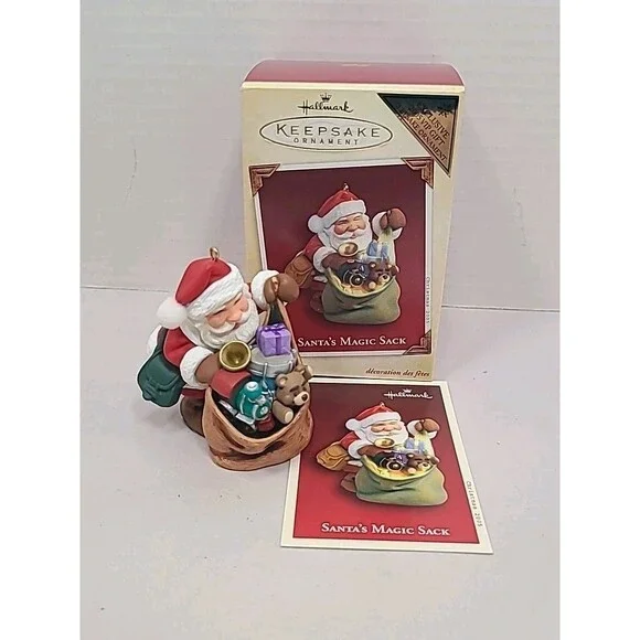 Exclusive 2005 VIP Keepsake Ornament: Santa's Magic Sack by Hallmark