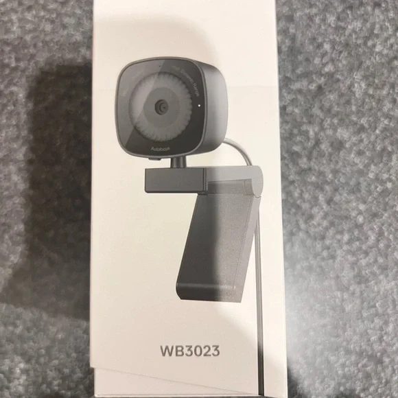 Dell Gray and Black Webcam
