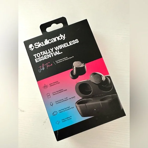 Skullcandy Jib True Wireless Earbuds - Black and Blue