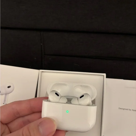 Apple AirPods Pro 2nd Generation with White Charging Case