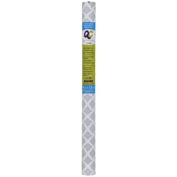 3/$20 NWT Con-Tact Quick Cover Moroccan Self-Adhesive Shelf Liners