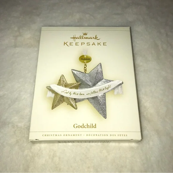 Vintage Hallmark Keepsake Ornament Godchild Handcrafted - Dated 2006