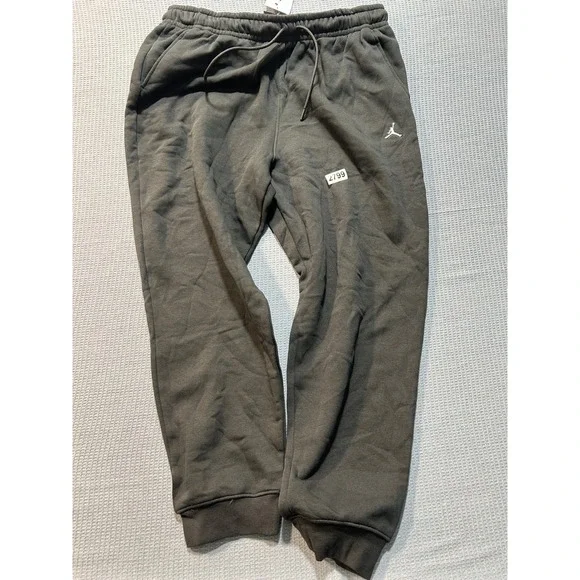 Jordan Jumpman Fleece Sweatpants Mens XXL Charcoal Gray