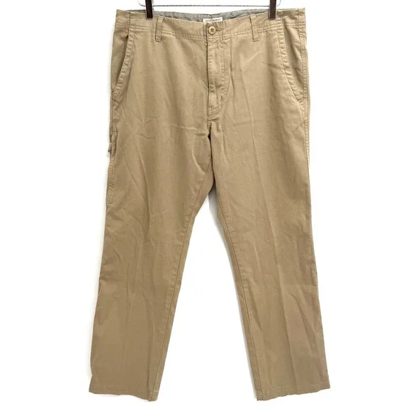 Carbon 2 Cobalt Better Bet Bedford Pants Size 36 Khaki Chino Effortlessly Cool