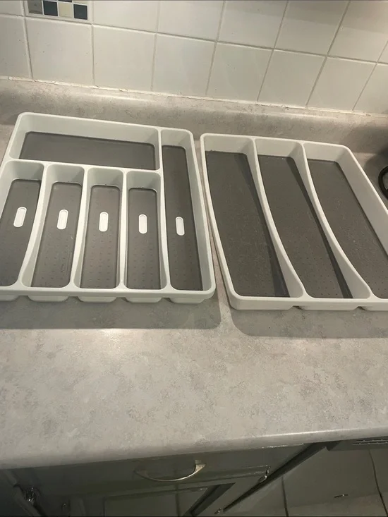 Real Solutions Utensil Drawer Organizers - Set of 2
