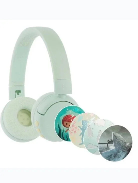 POP Foldable Bluetooth Kids Headphones - Green