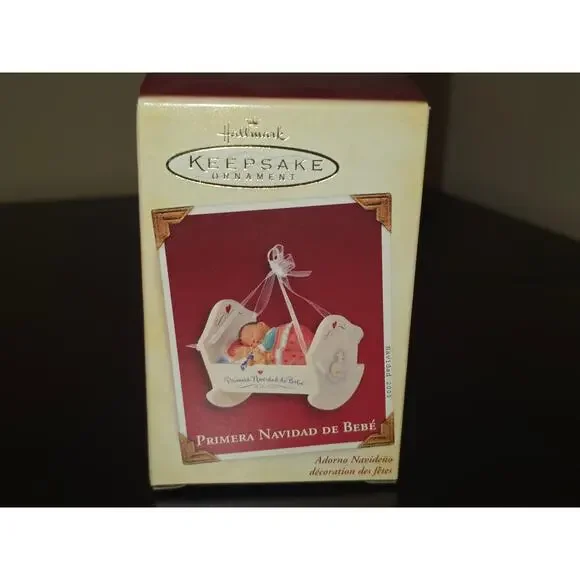HALLMARK 2005 PRIMERA NAVIDAD DE BEBE CHRISTMAS (BABY'S 1ST CHRISTMAS) ORNAMENT