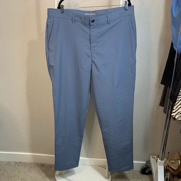 Banana Republic‎ Men's Steel Blue Khakis