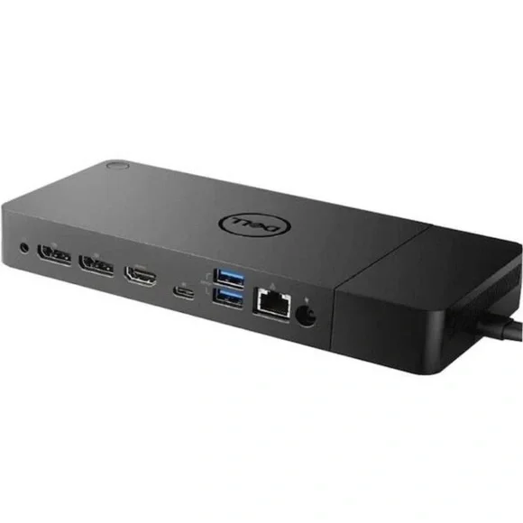 Dell Black USB Hub with Ethernet and USB 3.0