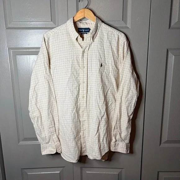 Polo Ralph Lauren button up polo size XL preppy classic summer