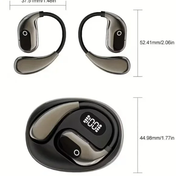 Smart Translation Earbuds Real Time, Wireless Bluetooth Headphones for Travel