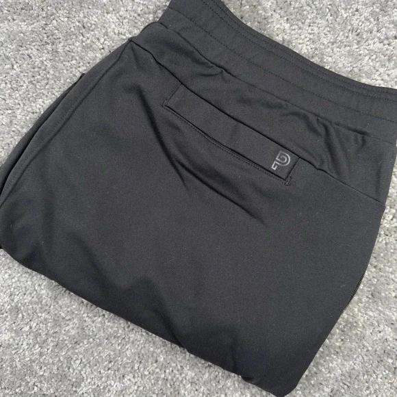 Public Rec Daymaker Pants Men's 39x30 Black Nylon Stretch Elastic Waist Athletic