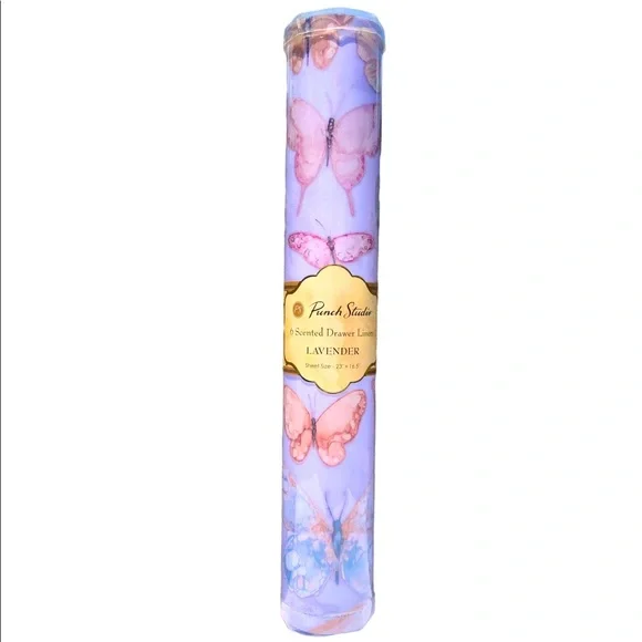 Punch Studio Lavender Scented Butterfly Drawer Liners in a Tube (13553)
