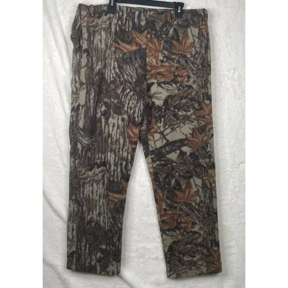 Cabelas Outfitters Camo Pants Mens Large Insulated Thinsulate Hunting USA Made