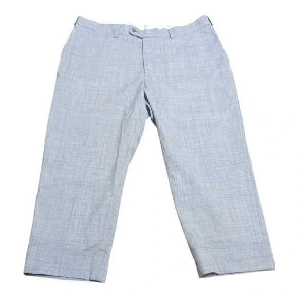 SUITSUPPLY Soho Turn Up‎ Trousers Men's UK 36 Pure Wool S120 Grey Dress Pants