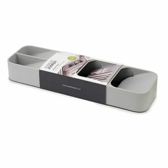 Joseph Joseph 85119 DrawerStore Kitchen Drawer Organizer Tray - Gray