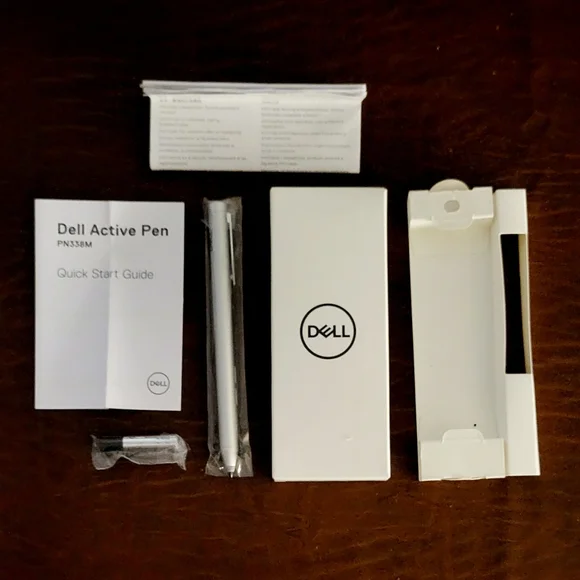 Dell Active Pen PN338M - NEW in Box - OEM - Silver Stylus- Dell Latitude