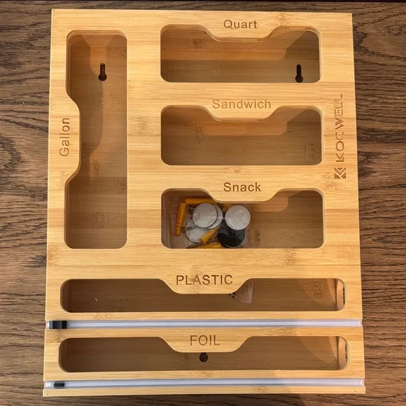 Bamboo Drawer Liner Organizer