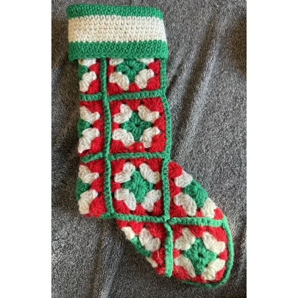 Crocheted Granny Square 24