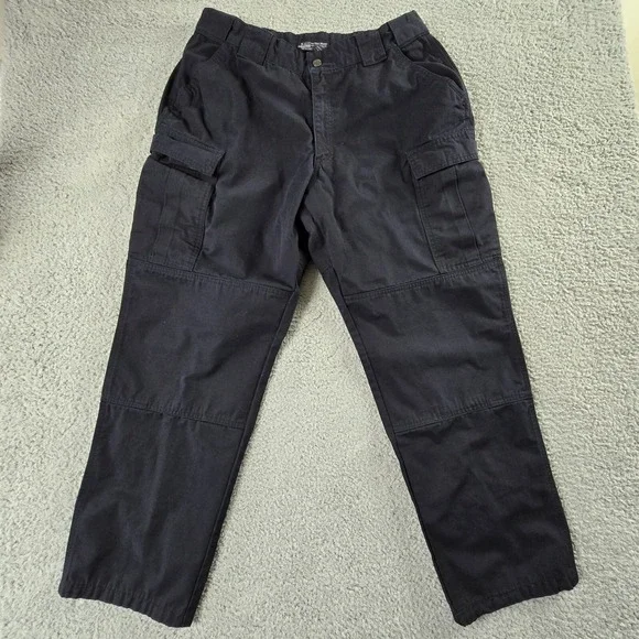 511 Tactical Pants TDU Ripstop Cargo Pants Mens XL 36X31 Black Performance
