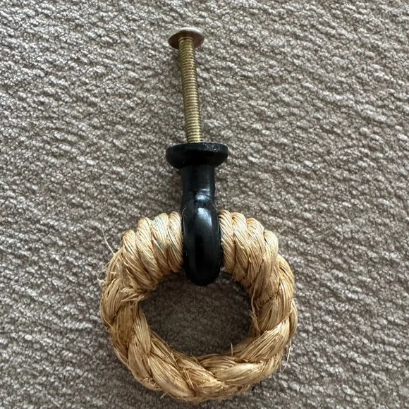 Rustic Rope Drawer Pull